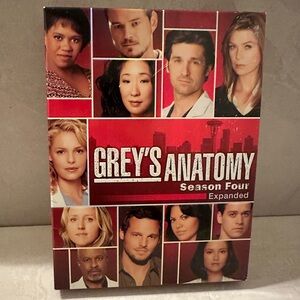 Grey's Anatomy - Season Four 4 Expanded (DVD, 2008, 5-Disc Set)